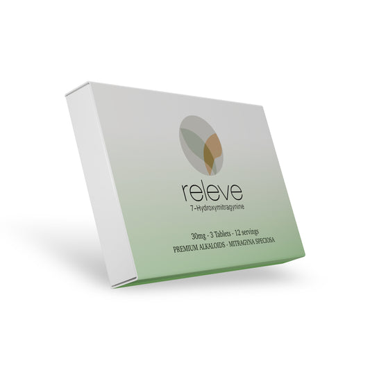 releve 7oh 30mg Tablets, releve7, releve 7-oh, releve hydroxymitragynine, kratom extract