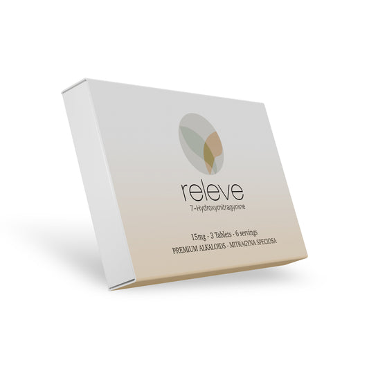 releve 7oh 30mg 15mg tablets, releve7, releve 7-oh, releve hydroxymitragynine, kratom extract